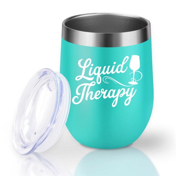 Liquid Therapy | Funny 21st 30th 40th 50th 60th 70th Birthday, Bachelorette Party Gifts for BFF Best Friends, Mom, Daughter, Sister, Wife, Coworker, Girlfriend, Therapists, Women 