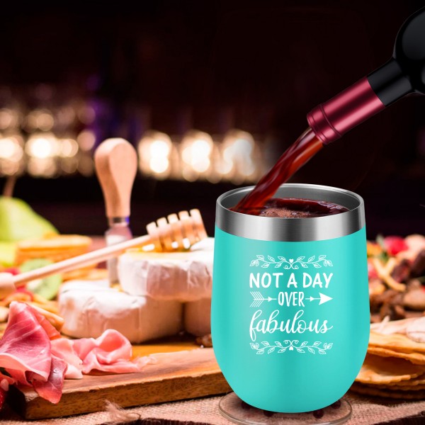 Not A Day Over Fabulous | Funny Birthday, Mother's Day Gifts Ideas for Women, Her, Mom, Sisters, Wife, Coworkers